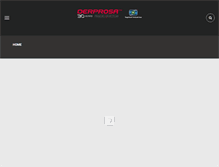 Tablet Screenshot of derprosa.com